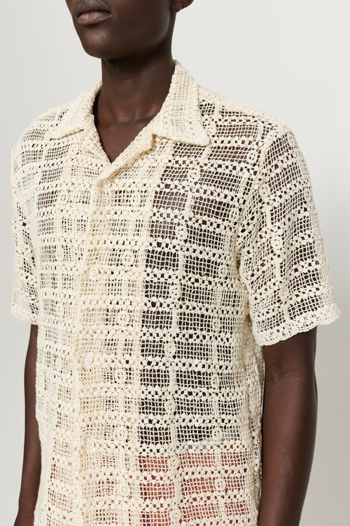 Duane Cotton Lace Shirt