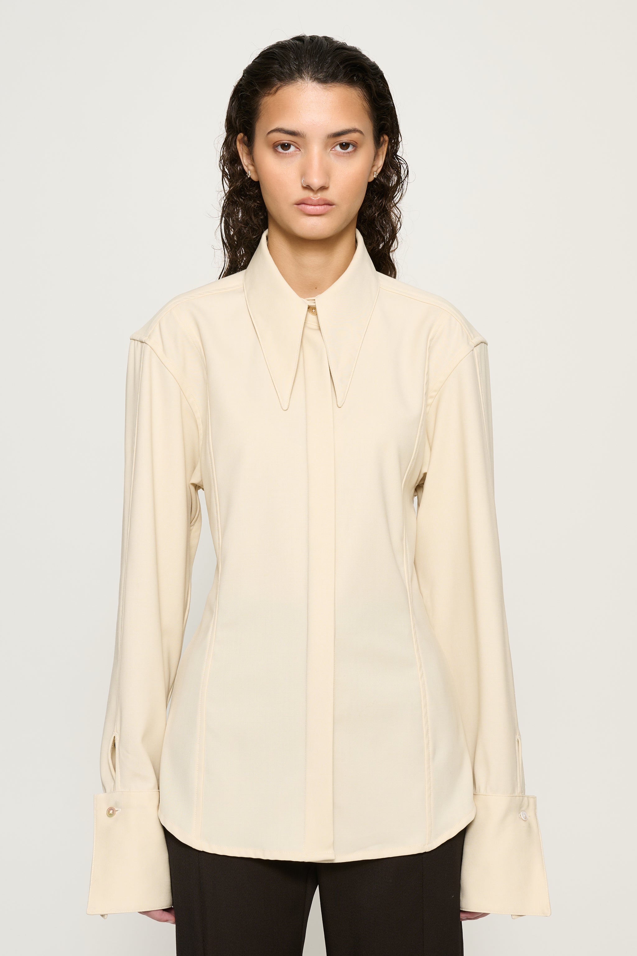 Jade Point Collar Shirt Jade Point Collar Shirt