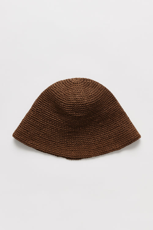 Straw Bucket Hat