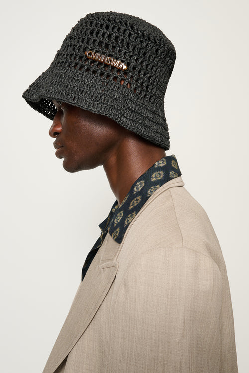 Raffia Bucket Hat