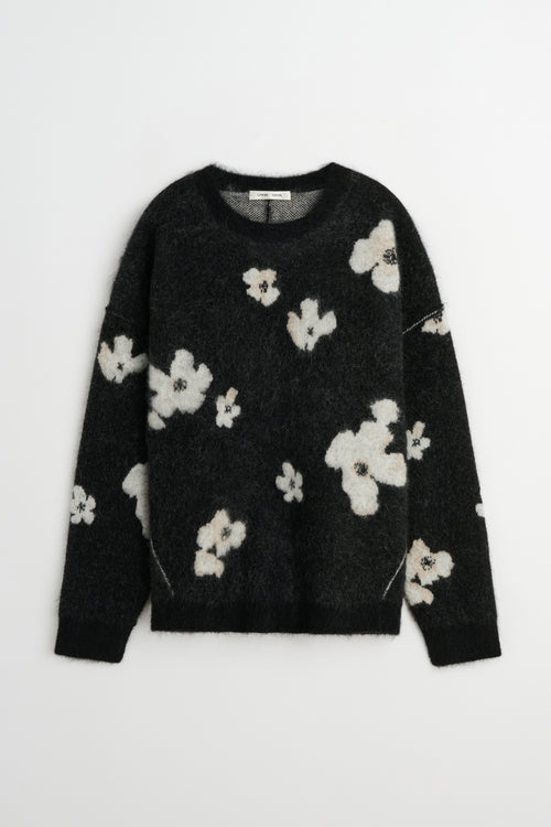Shia — Jacquard Mohair Sweater