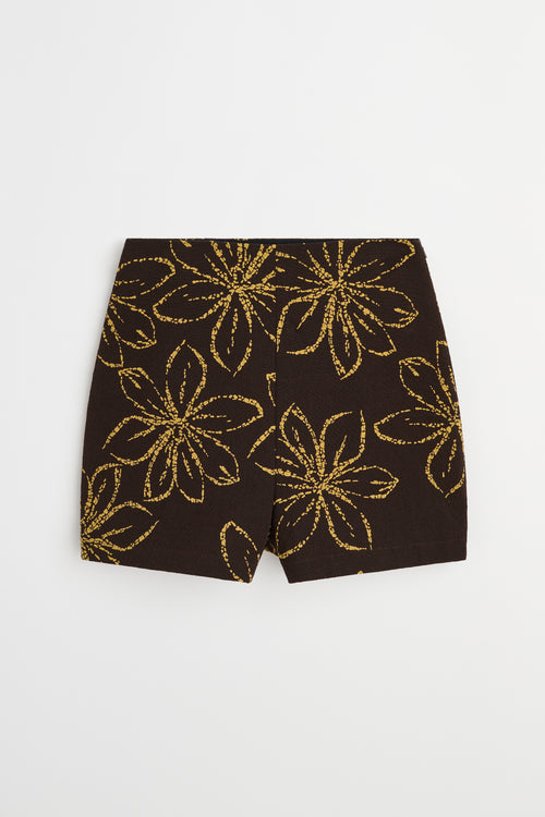 Tove — High Waist Mini Shorts
