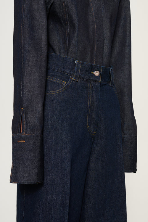 Alia Denim Trousers