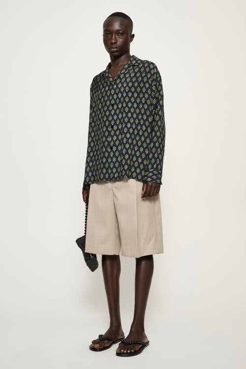 Ara — Wide Pleat Shorts