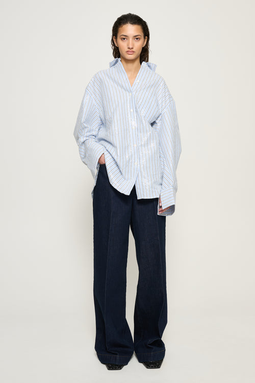 Ava Sequin Stripe Shirt
