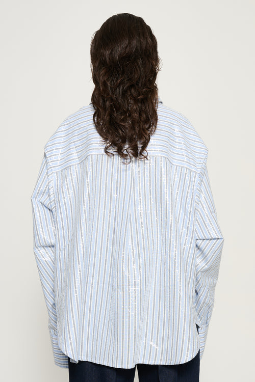 Ava Sequin Stripe Shirt