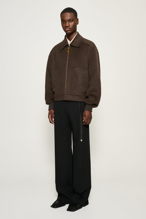 Ezra Double-Face wool Blouson