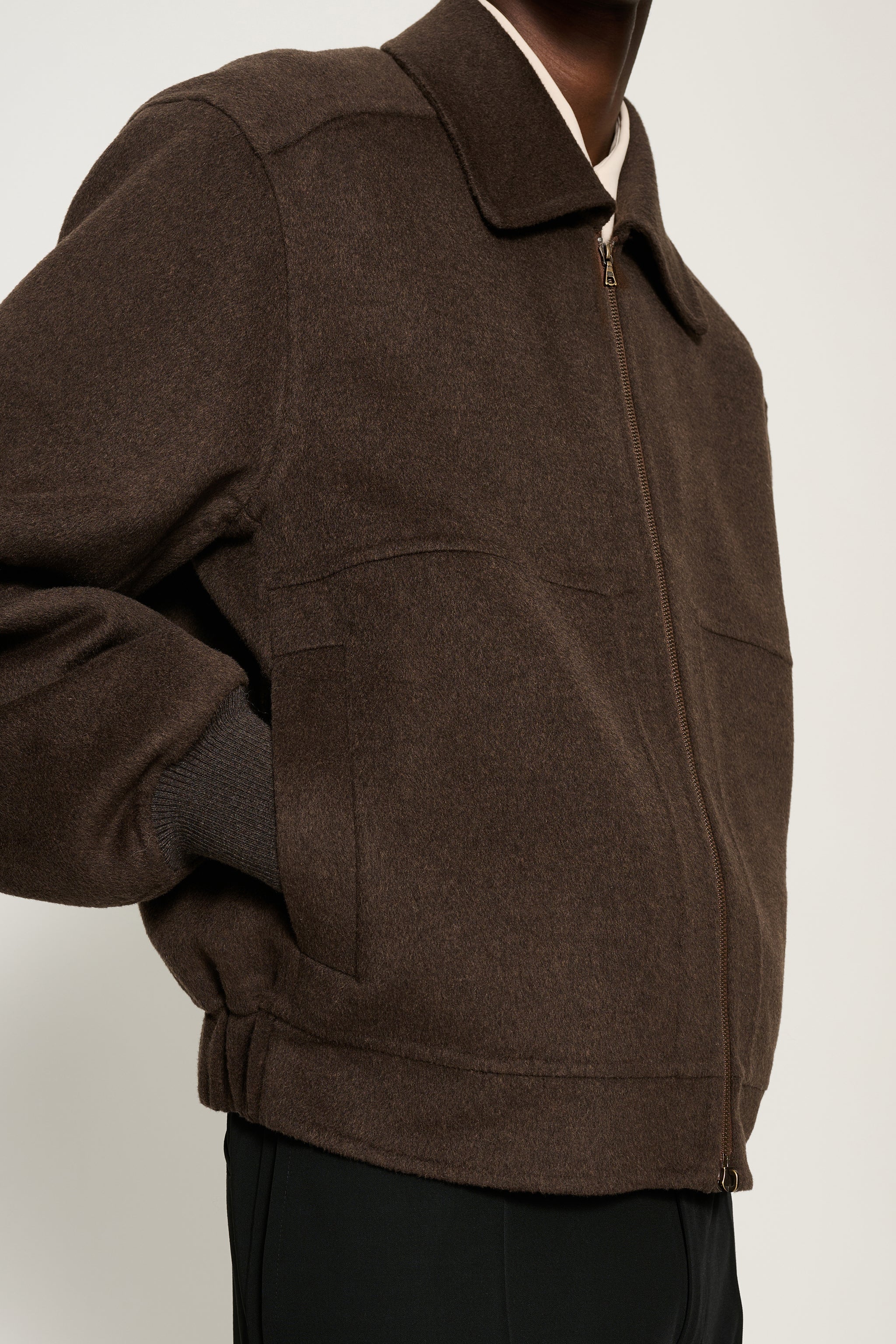 Ezra Double-Face wool Blouson