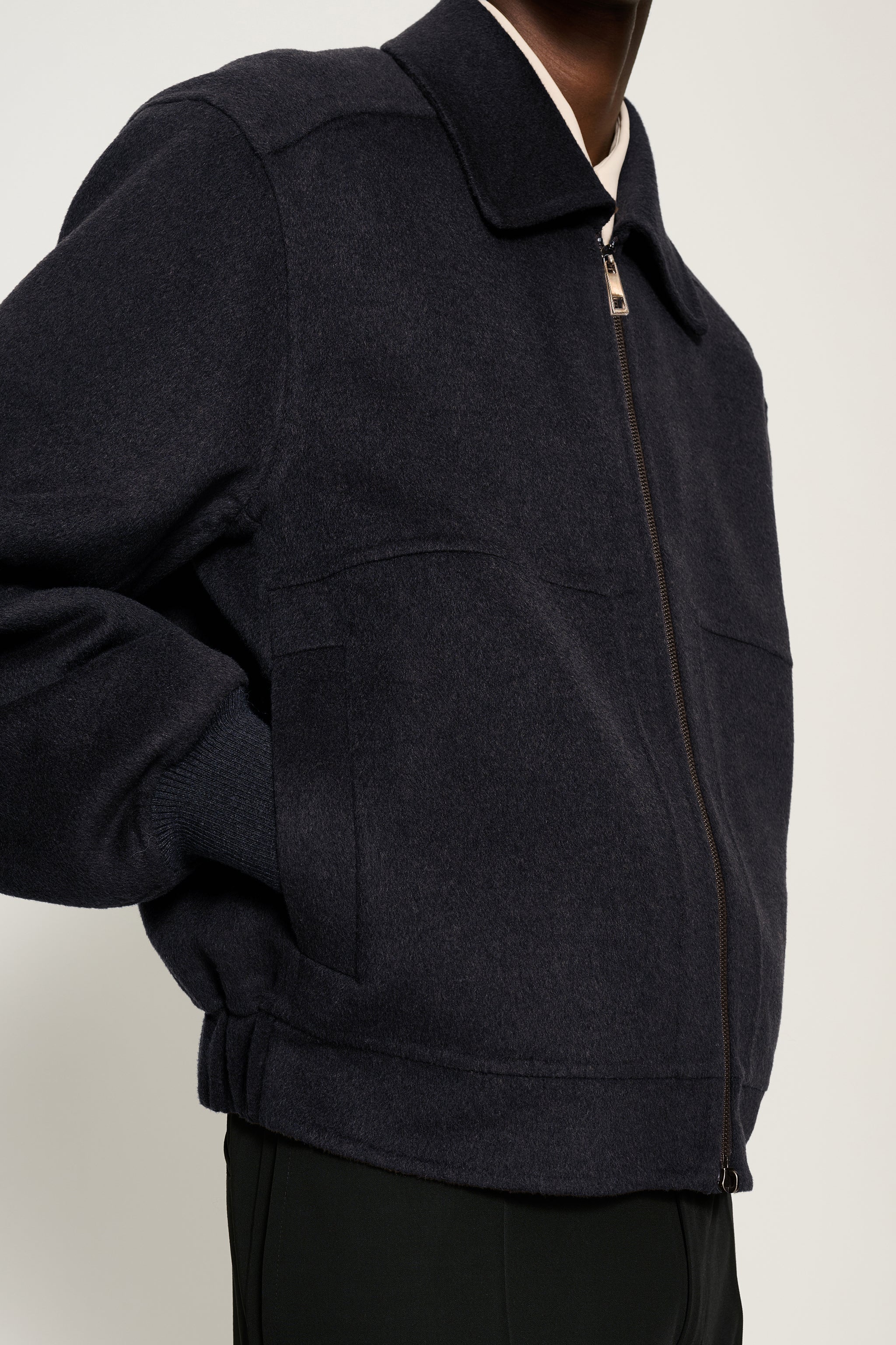 Ezra Double-Face wool Blouson