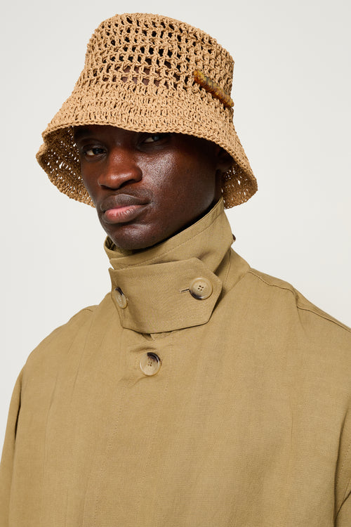 Raffia Bucket Hat