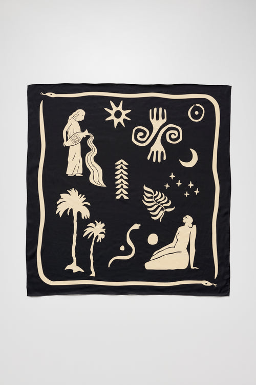 Saint Printed Scarf