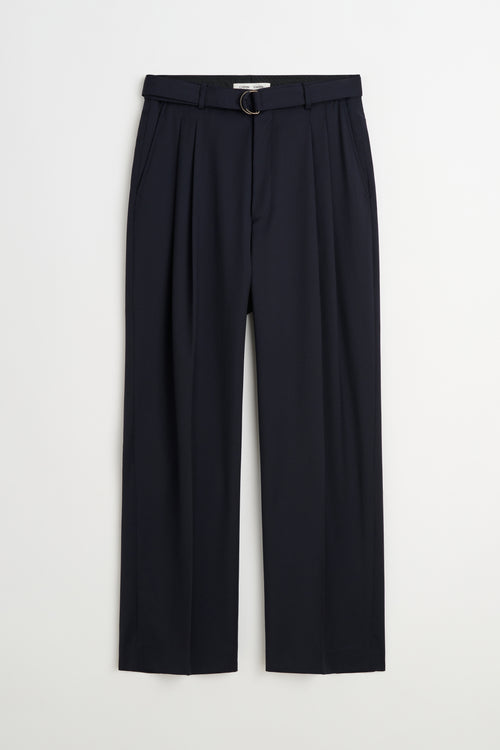 Omari — Double Pleat Trousers