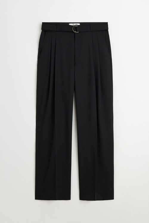Omari — Double Pleat Trousers