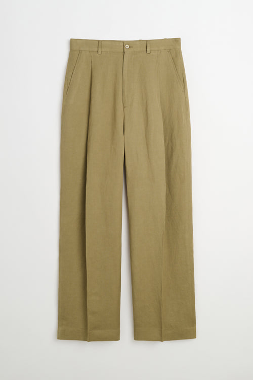 Midas — Wide Pleat Trousers