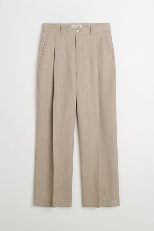 Midas — Wide Pleat Trousers
