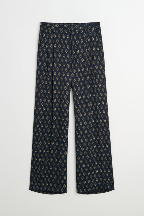 Adonis — Fluid Printed Trousers