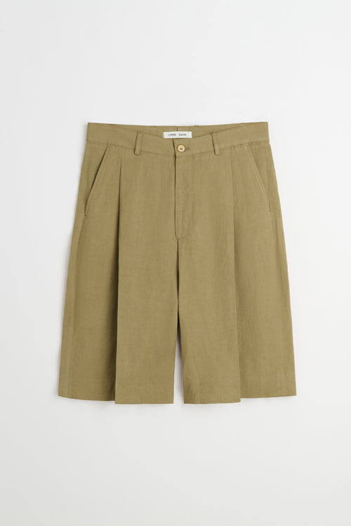 Ara — Wide Pleat Shorts