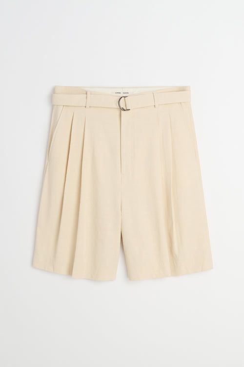 Marshall — Double Pleat Shorts