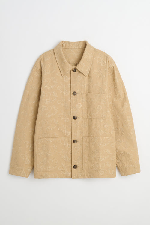 Amari — Embroidered Painter’s Jacket