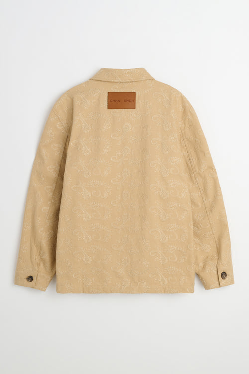 Amari — Embroidered Painter’s Jacket