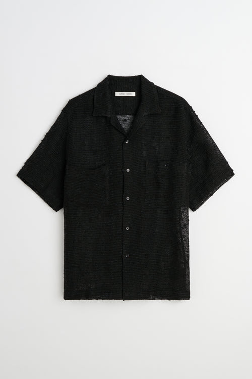 Dexter — Mesh Camp Collar Shirt