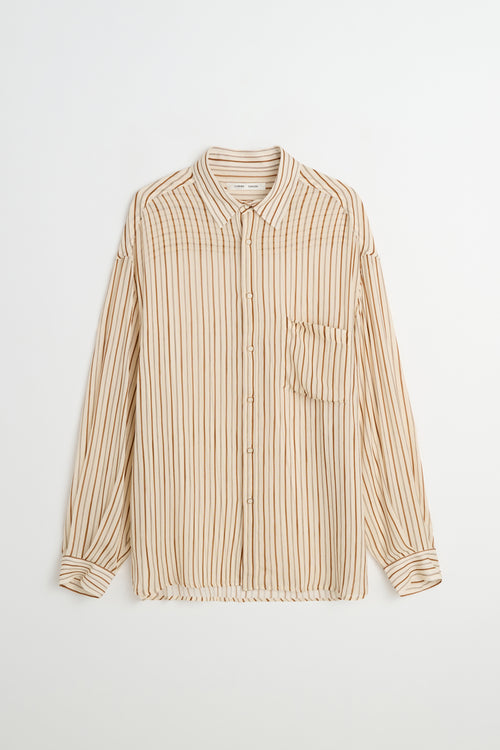 Kali — Sheer Stripe Shirt