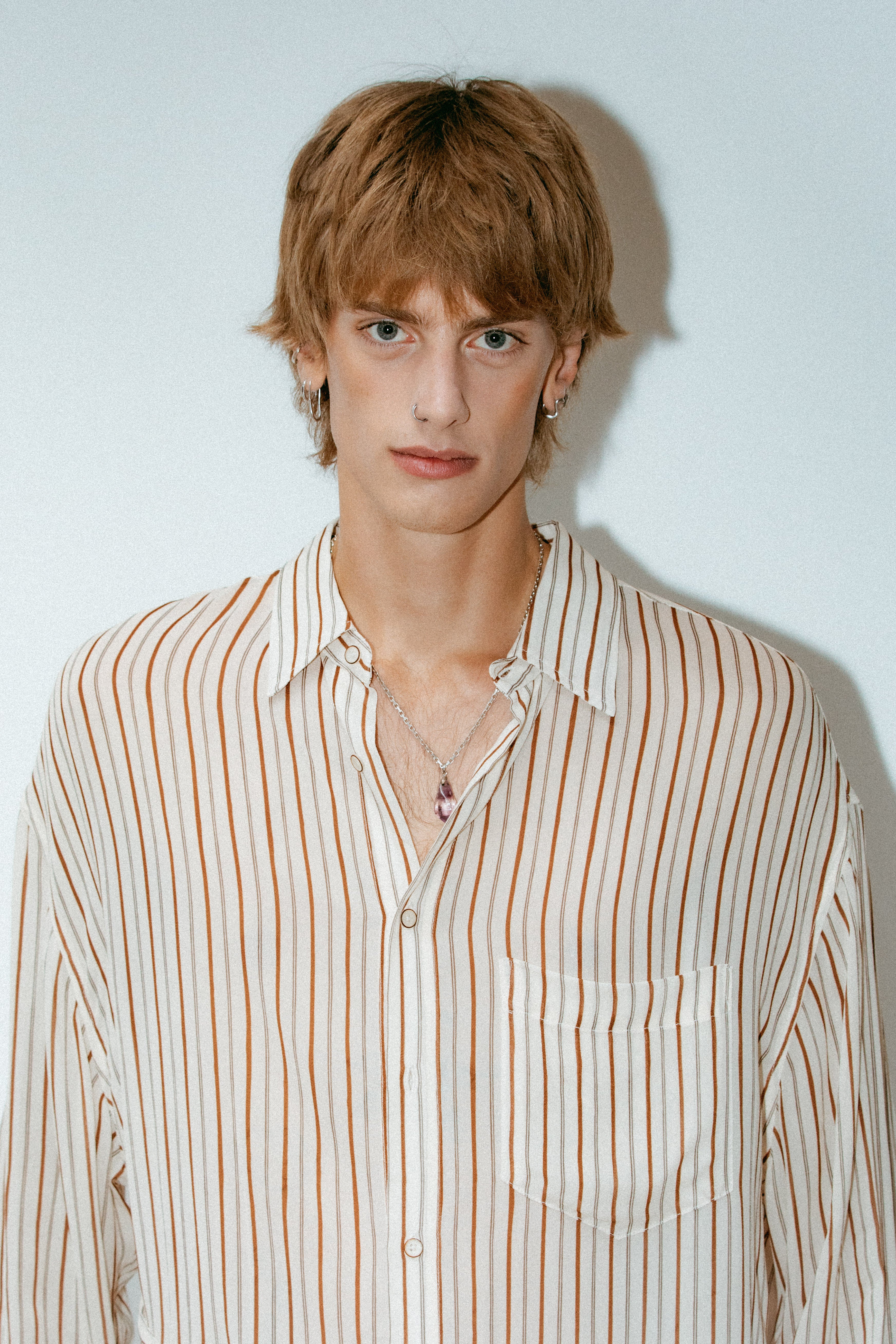 Kali — Sheer Stripe Shirt
