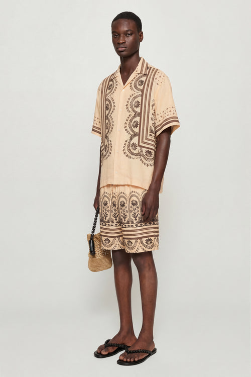 Nabil — Fluid Printed Shorts