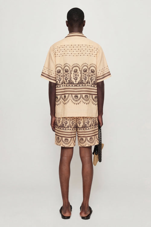 Nabil — Fluid Printed Shorts