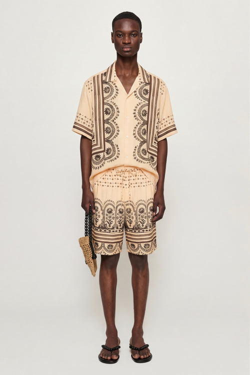 Nabil — Fluid Printed Shorts