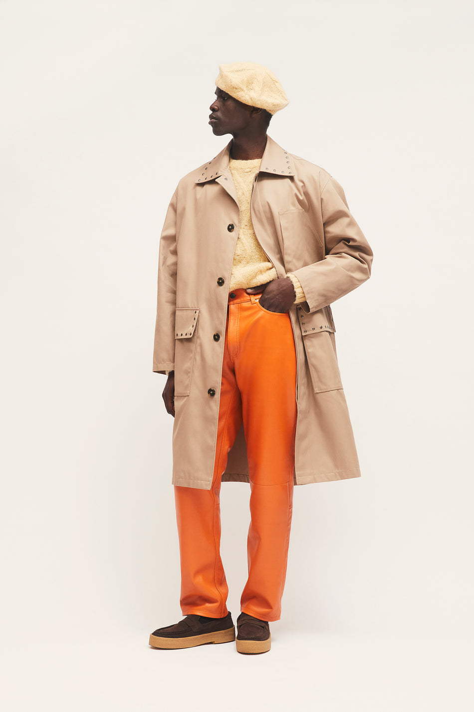 Callum Mac Coat Beige