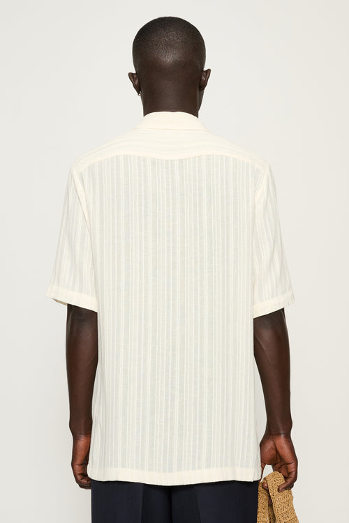Dexter — Stripe Camp Collar Shirt