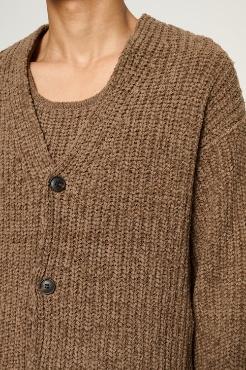 Eldar Chenille Cardigan
