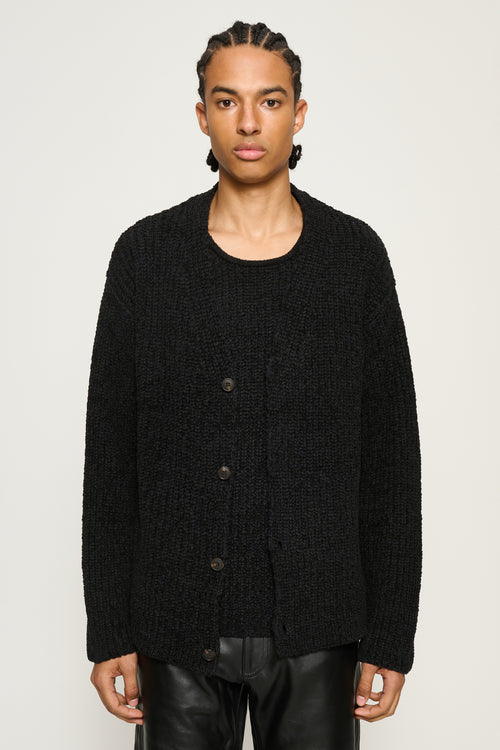 Eldar Chenille Cardigan