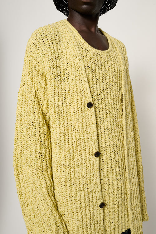 Eldar — Cotton Tape Cardigan