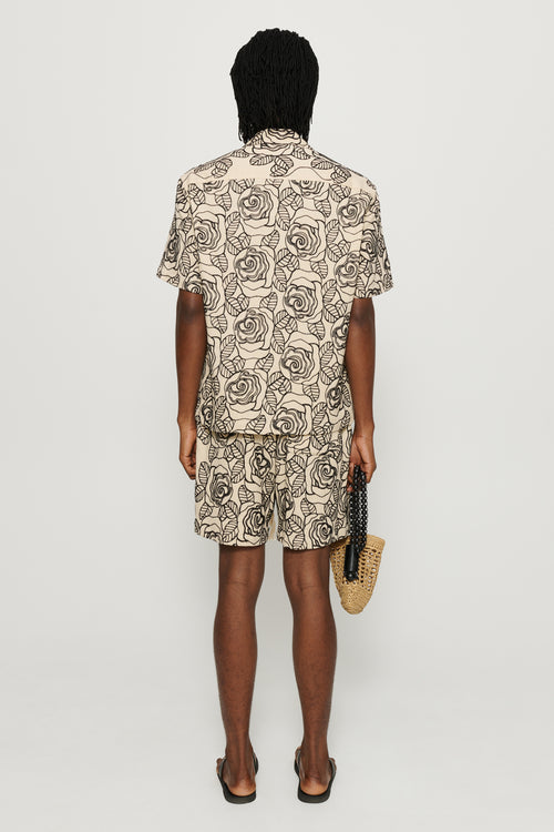 Enzo Embroidered Shorts