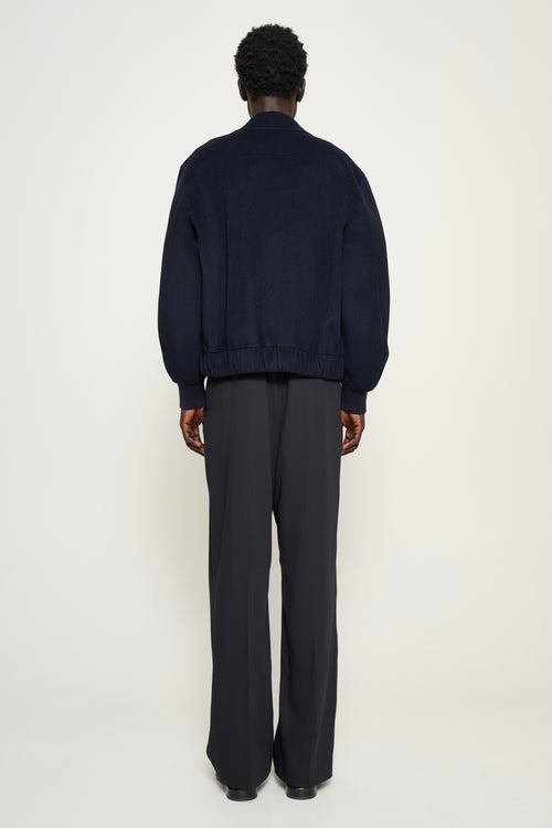 Ezra — Double-Faced Wool Bomber