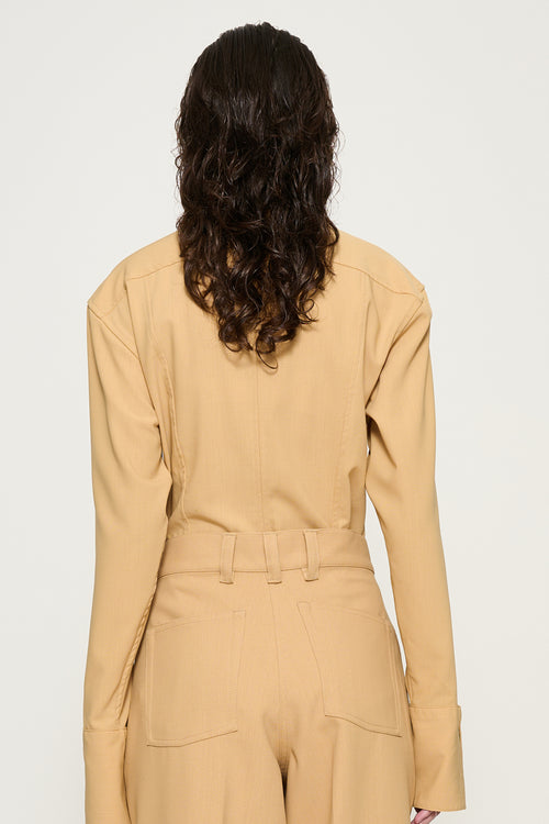 Jade Point Collar Shirt