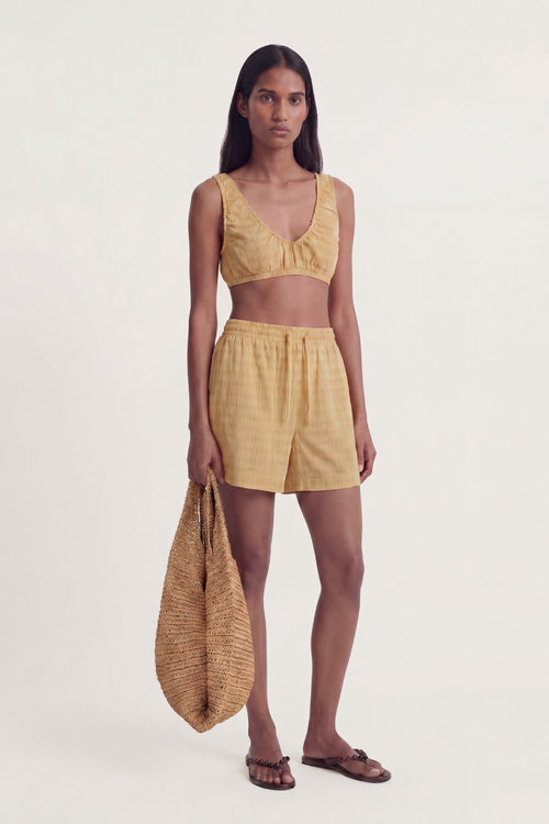 Ines — Ruched Bralette