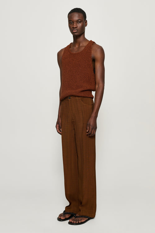 Jackson Wide Straight-Leg Trousers