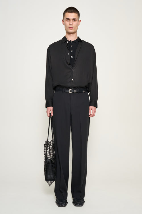 Jacob — Wide Straight Trousers