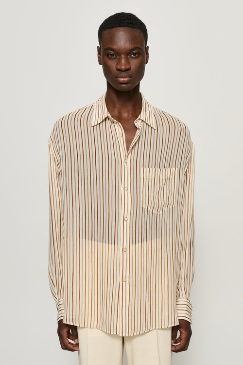 Kali — Sheer Stripe Shirt