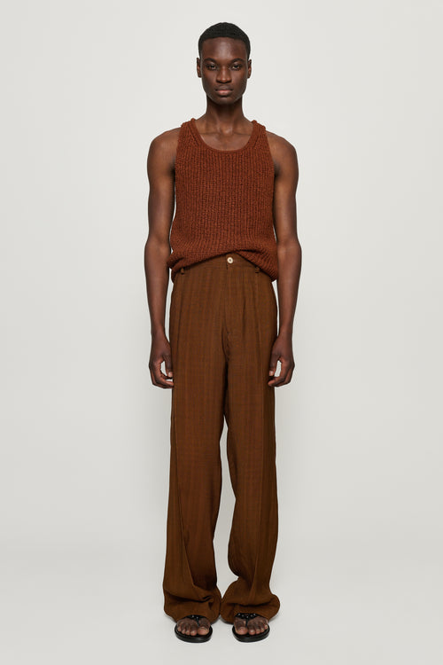 Mari Deep Pleat Trousers