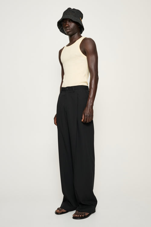 Midas — Wide Pleat Trousers