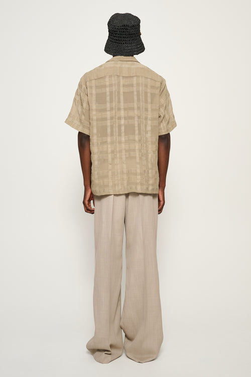 Midas — Wide Pleat Trousers