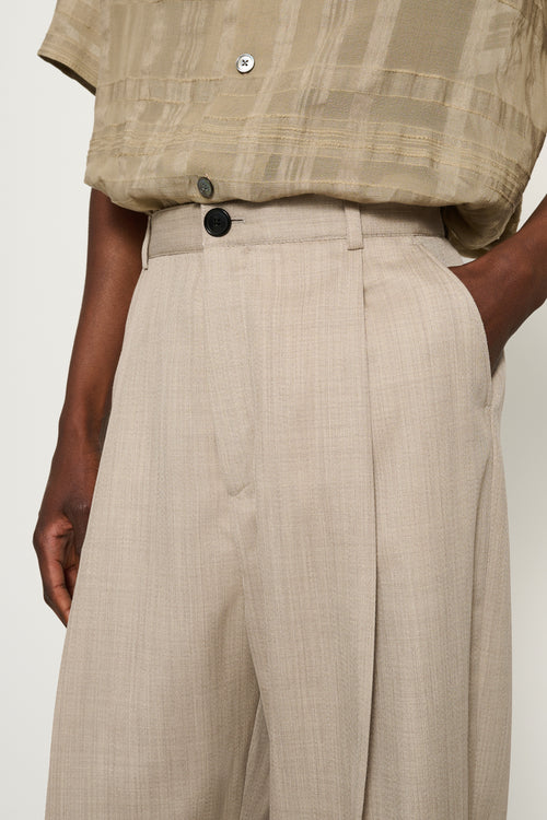 Midas — Wide Pleat Trousers