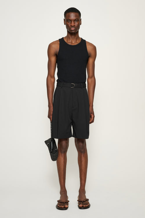 Marshall — Double Pleat Shorts