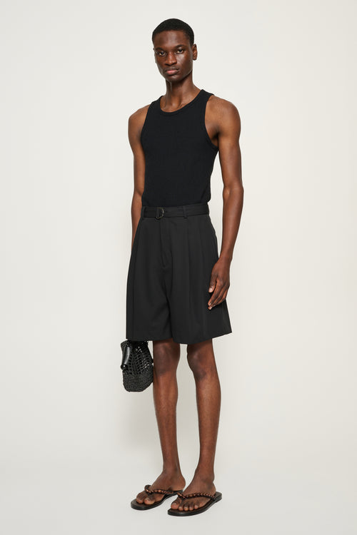 Marshall — Double Pleat Shorts