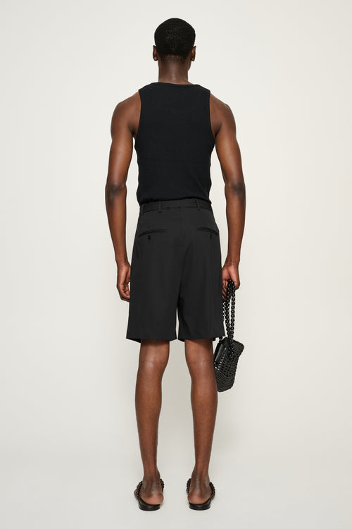 Marshall — Double Pleat Shorts