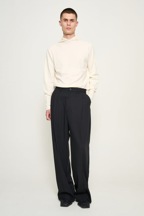 Midas — Wide Pleat Trousers
